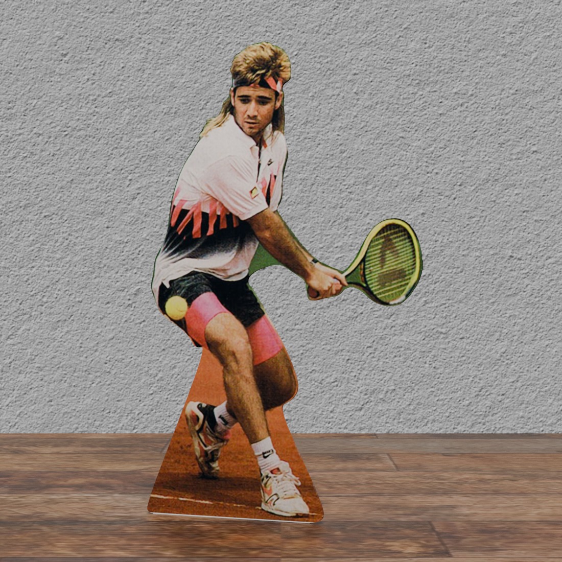 Andre Agassi Tennis Champion - 71" Tall Life Size Cardboard Cutout Standee