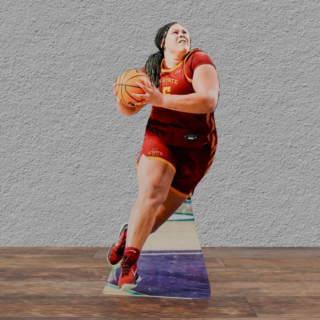 Audi Crooks RED #55 72" Tall Cardboard Cutout Standee