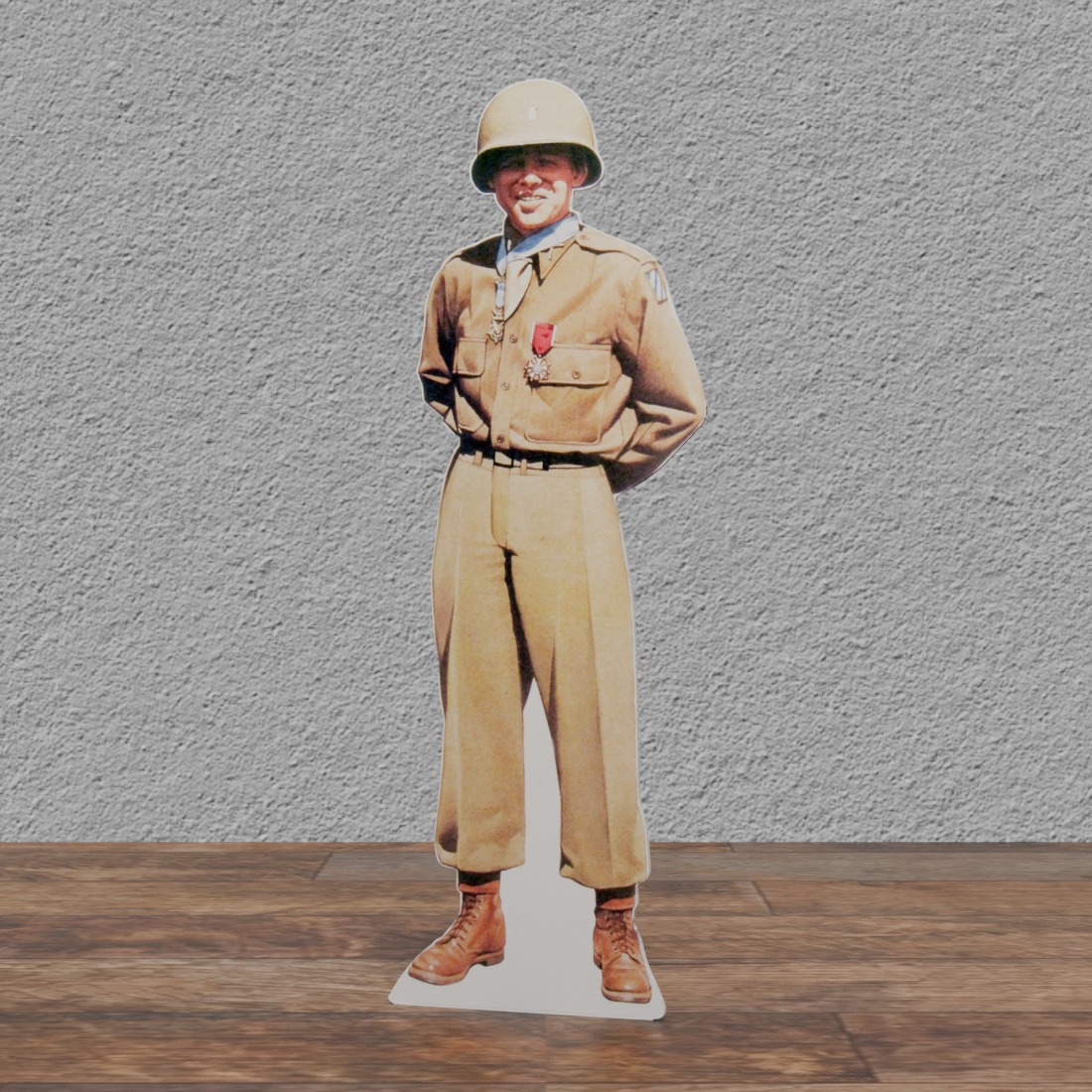 Audie Murphy - 65" Tall-Cardboard Cutout Standee