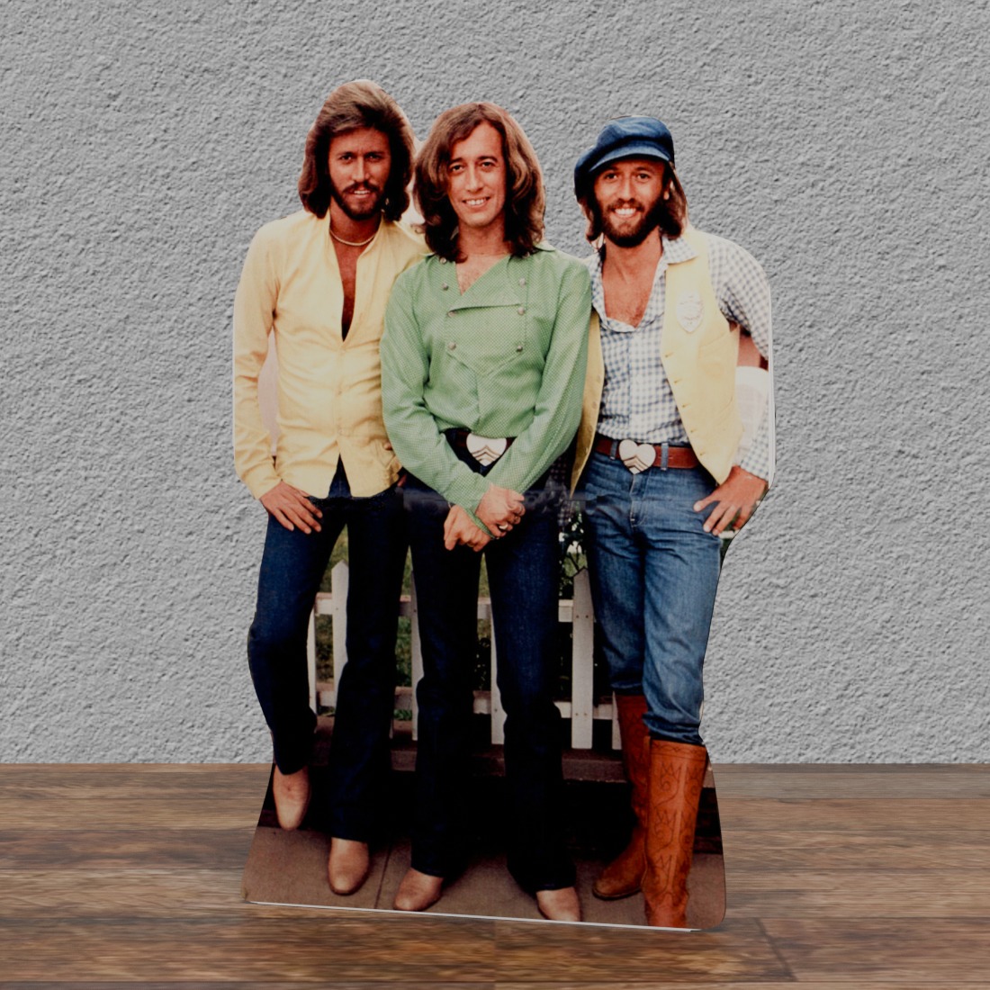 BEE Gees - 60s,70's - 68" Tall Life Size Cardboard Cutout Standee