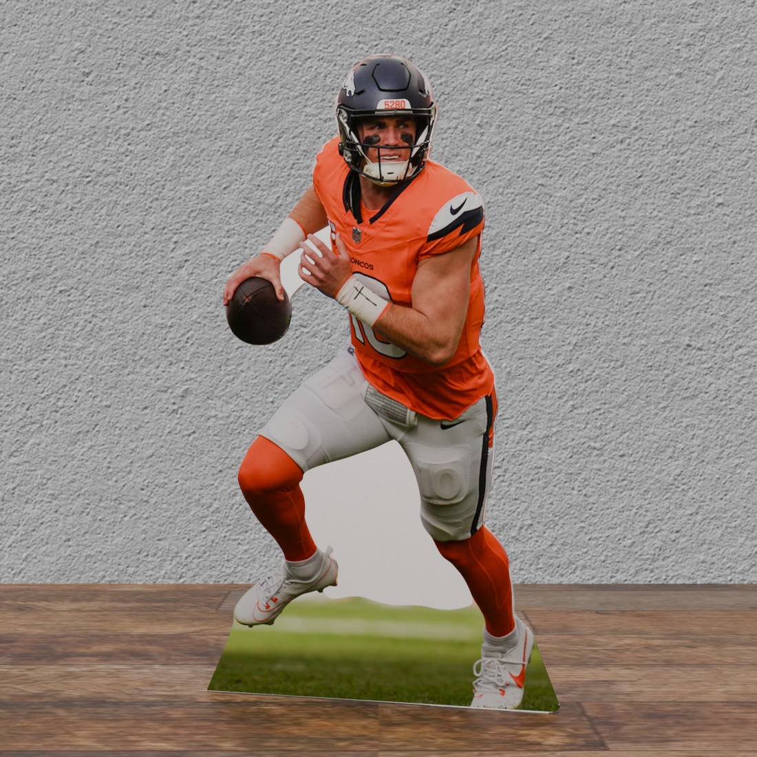 BO NIX Denver Broncos 74" Tall Cardboard Cutout Standee