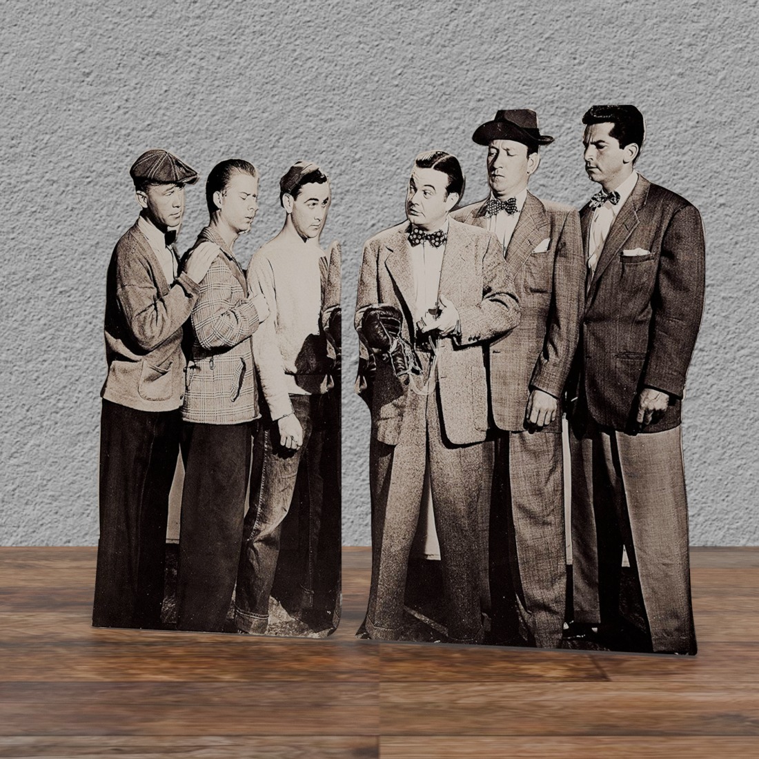 Bowery Boys (2 Cutouts) 70" Tall Cardboard Cutout Standee