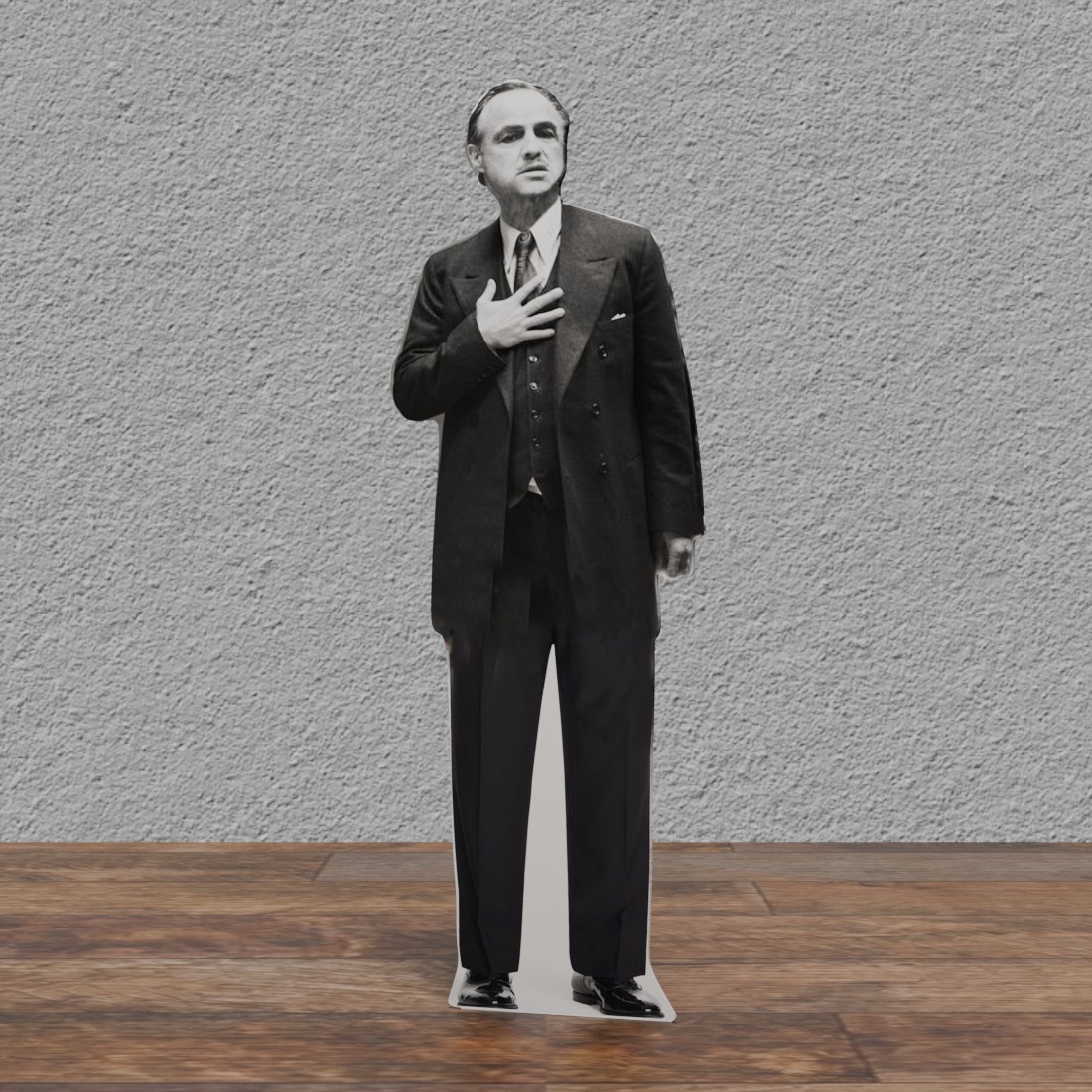 Brando - Godfather- Suit 70" Tall Cardboard Cutout Standee