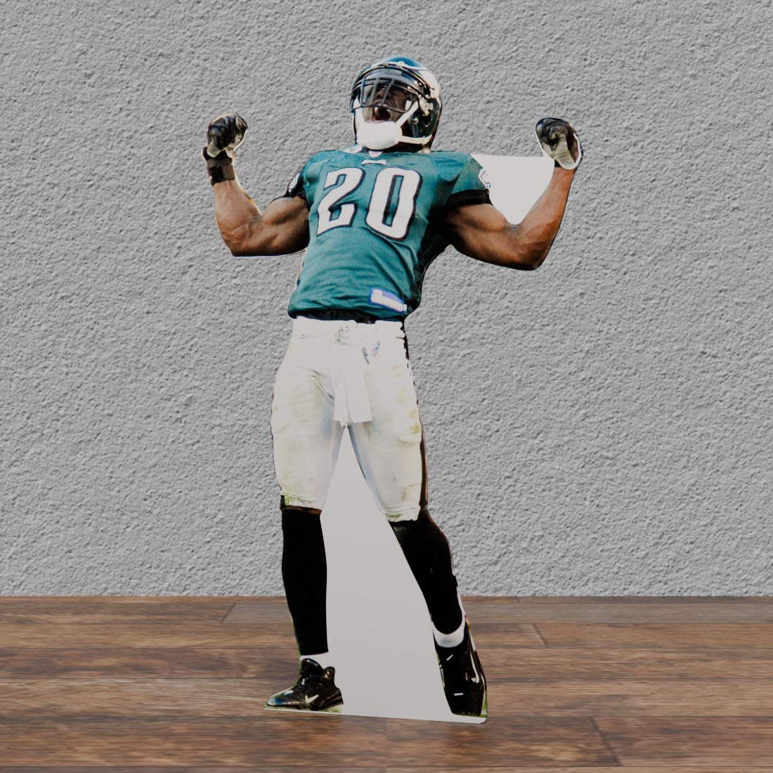Brian Dawkins - Phila Eagles 72" Tall Cardboard Cutout Standee