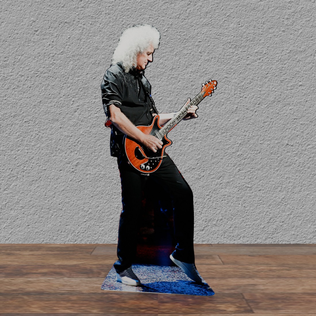 Brian Mays- Guitarist -73" Tall Cardboard Cutout Standee