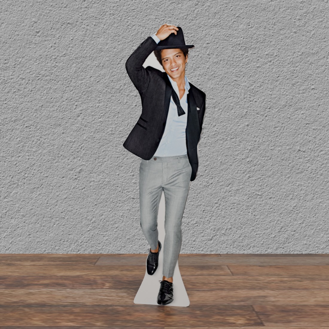 Bruno Mars - TIP YA HAT - 65" Tall Cardboard Cutout Standee