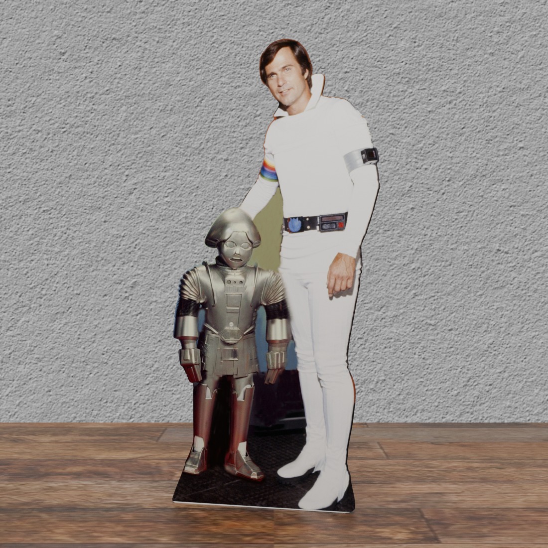 Buck Rogers and Twiki - 73" Tall Cardboard Cutout Standee