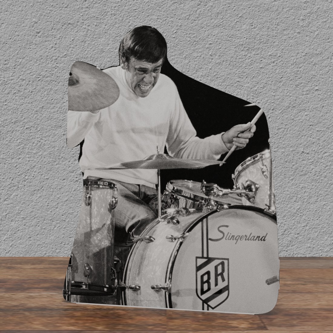 Buddy Rich AT THE Drums - 51"Tall Cardboard Cutout Standee