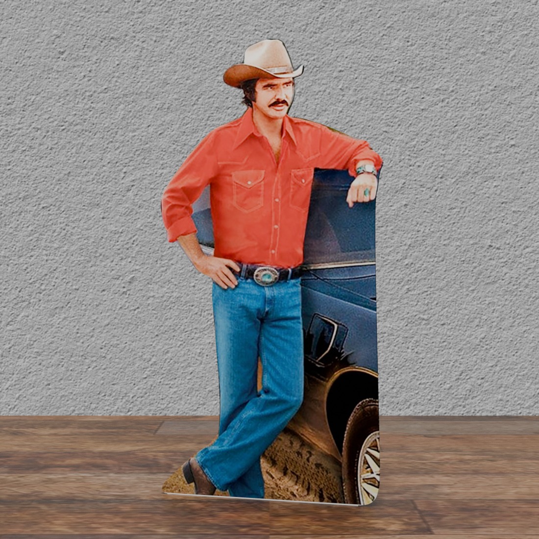 Burt Reynolds -smokey AND THE Bandit - 71" Tall- Life Size Cardboard Cutout Standee