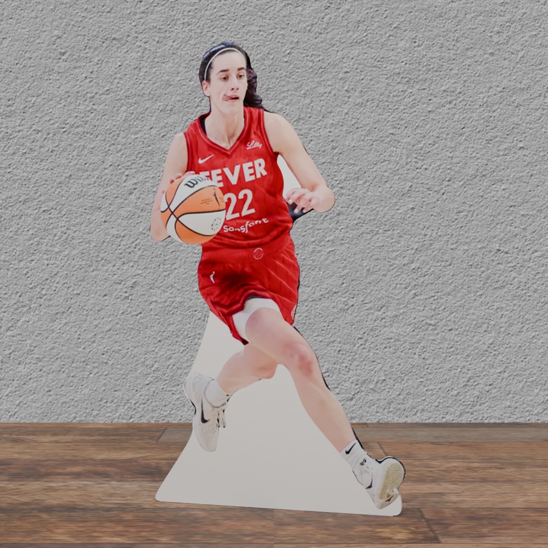 Caitlin Clark Indiana Fever RED 72" Tall Cardboard Cutout Standee