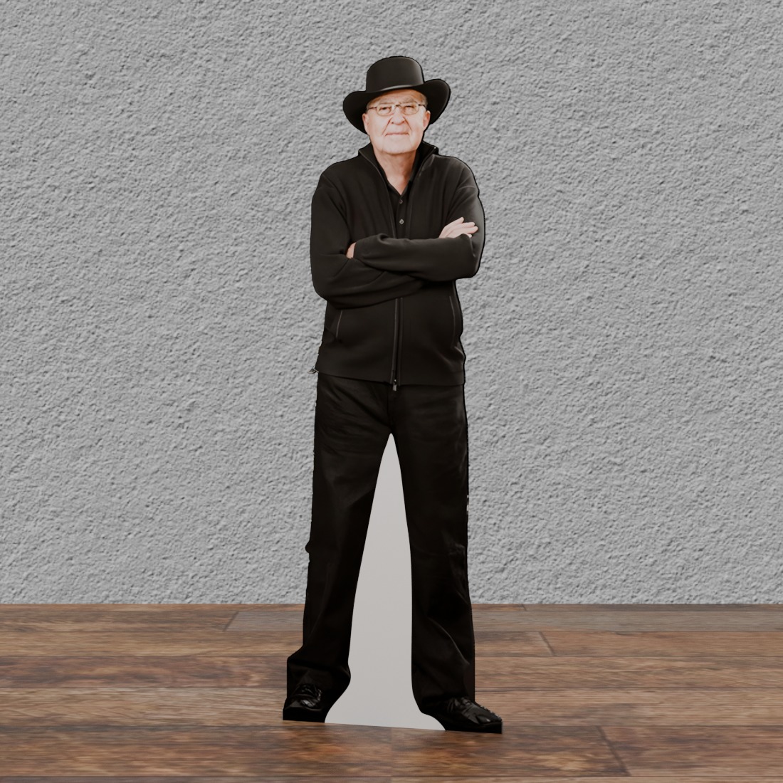Carroll Shelby Black Suit 72" Tall Cardboard Cutout Standee