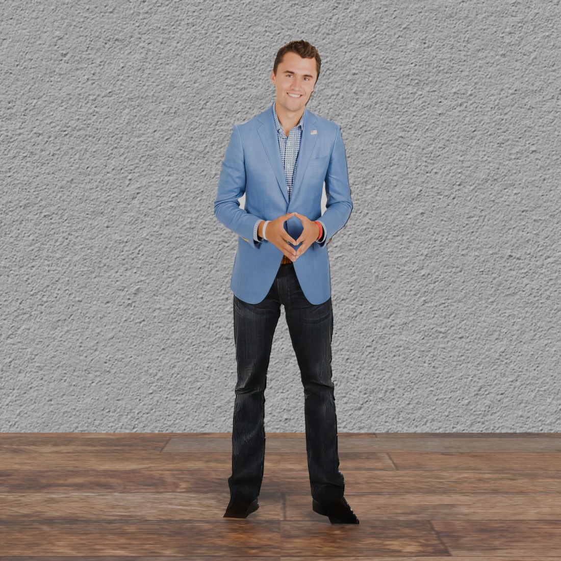Charlie Kirk #2 77" Tall Cardboard Cutout Standee