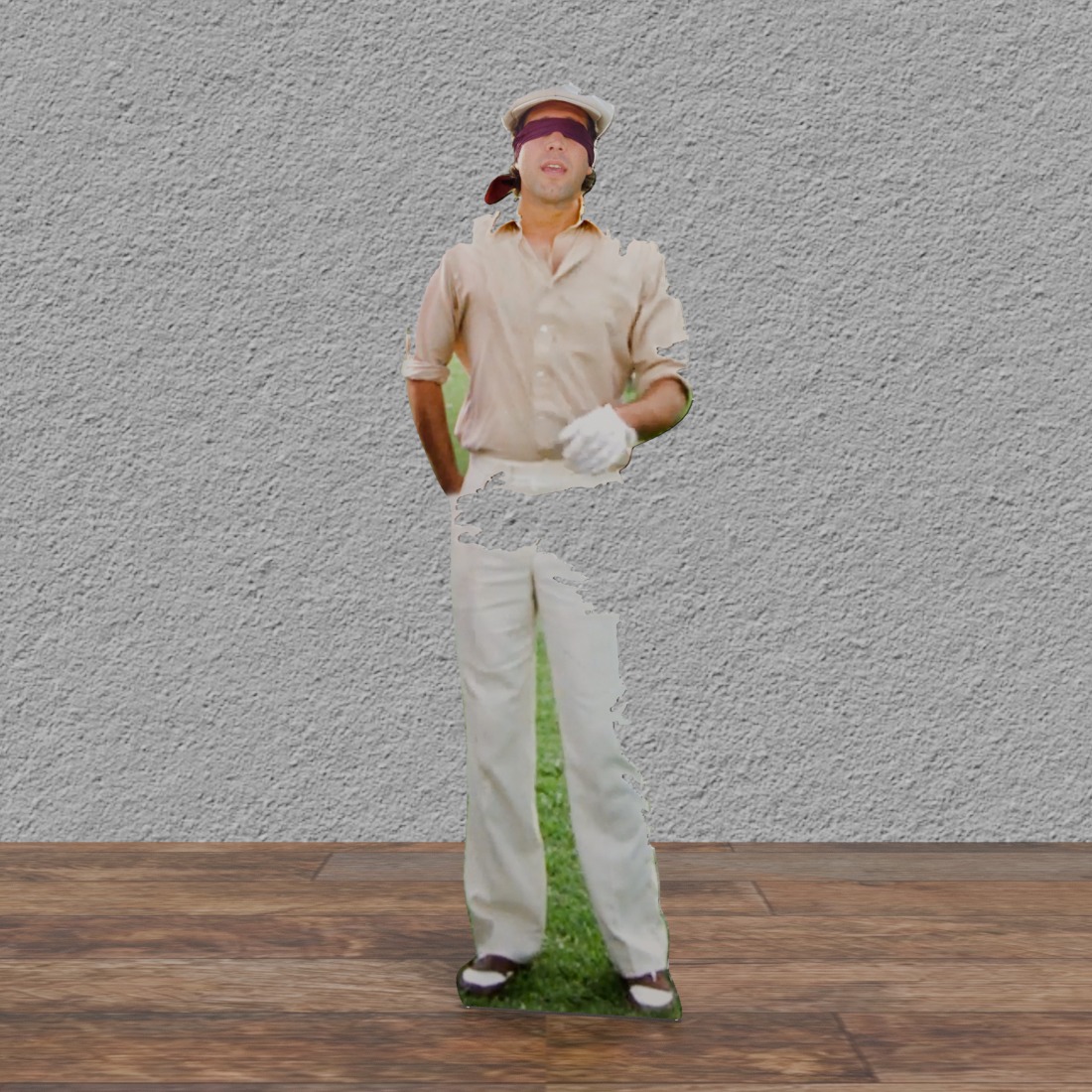 Chevy Chase Caddyshack Blind Folded TY Webb 76" Tall Cardboard Cutout Standee
