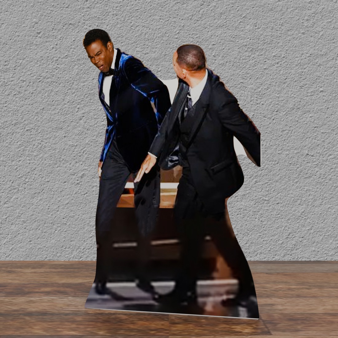 Chris Rock / Will Smith Smack Down 72" Tall Cardboard Cutout Standee