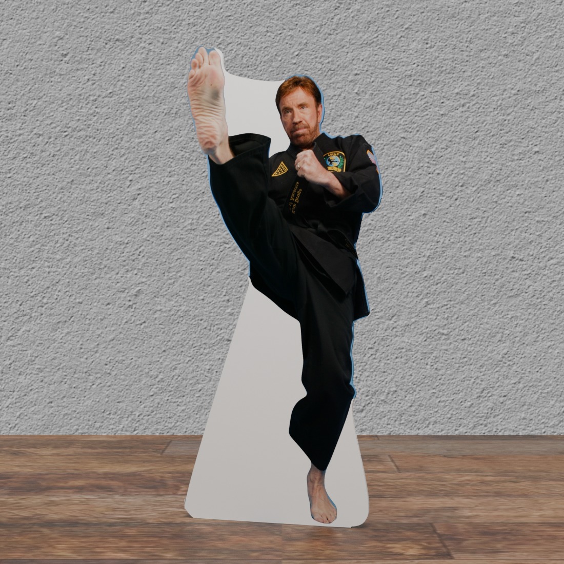 Chuck Norris Martial Arts 36" Tall Cardboard Cutout Standee