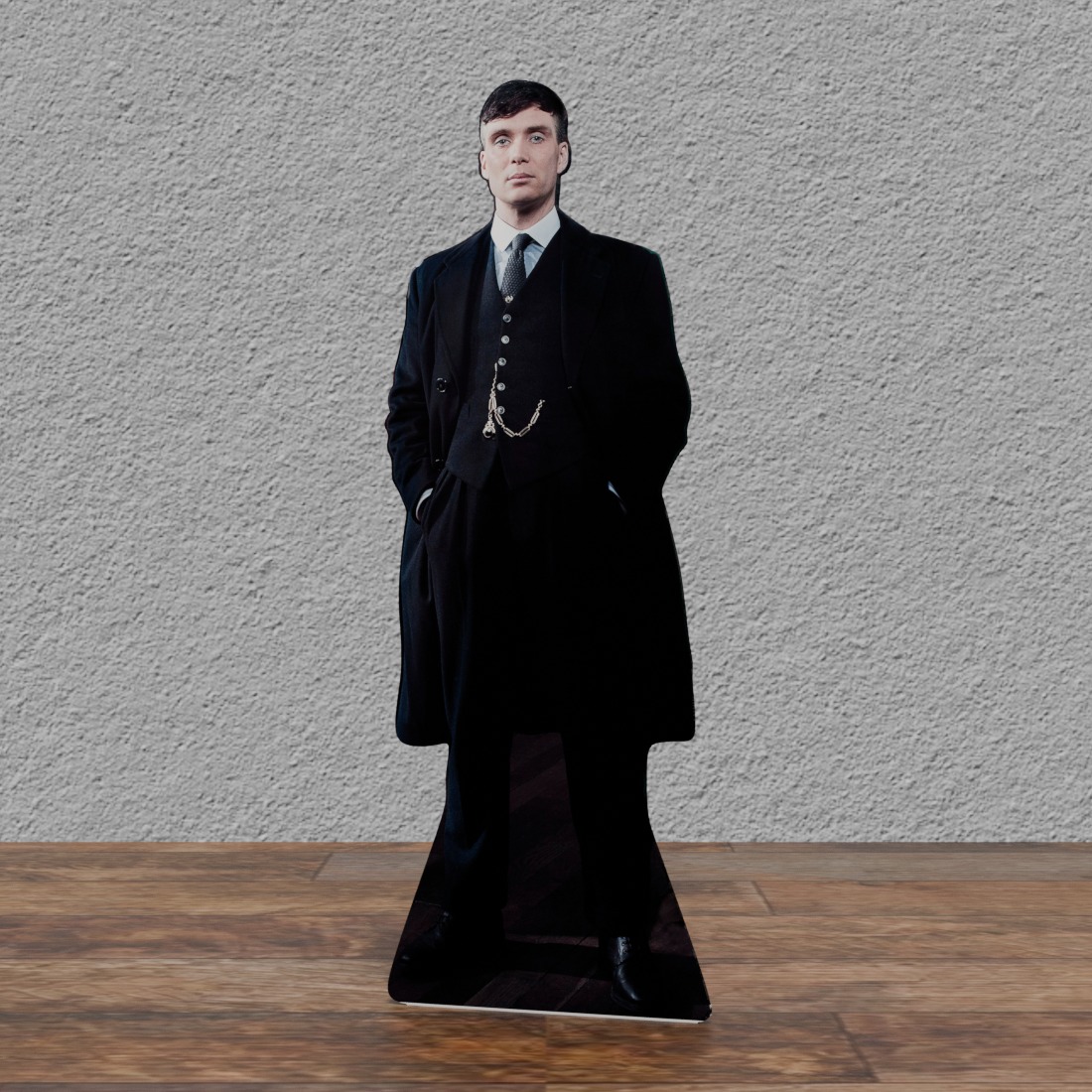 Cillian Murphy - Actor - Peaky Blinders' Tommy Shelby- Blue - 69" Tall Cardboard Cutout Standee