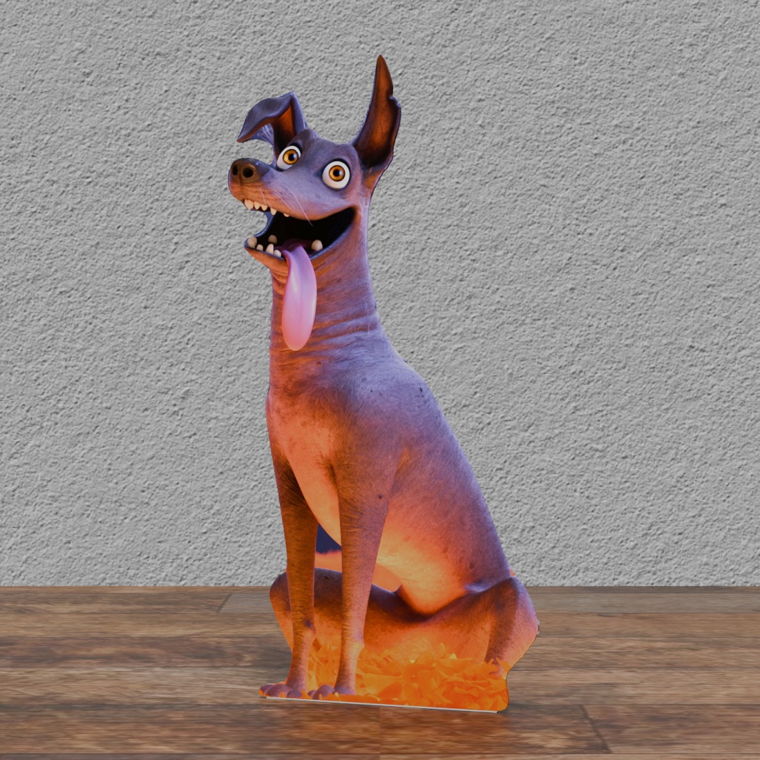 Coco- DOG Dante - Miguel's DOG - 36" Tall Life Size Cardboard Cutout Standee