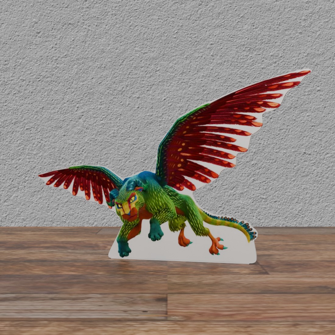 Coco-flying Alebridges - Spirit Creatures - 29 " Tall Life Size Cardboard Cutout Standee