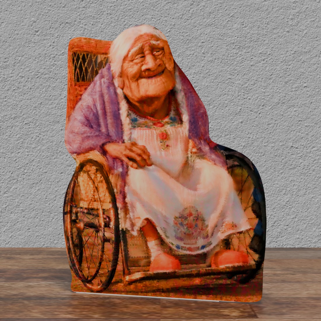 Coco-mama Coco -(great Grandmother) 54 " Tall Life Size Cardboard Cutout Standee