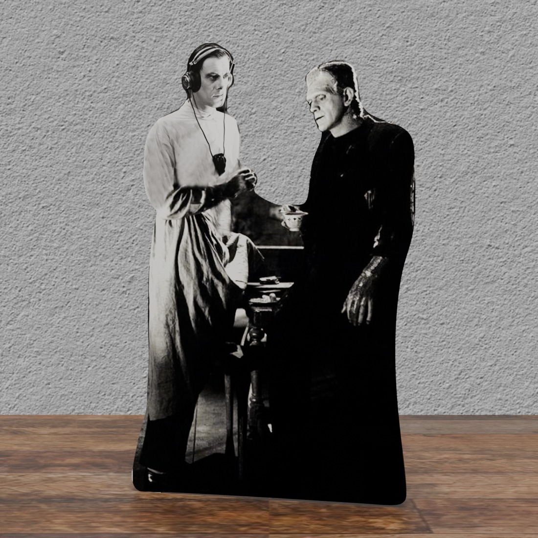 Colin Clive as Dr Henry Frankenstein & Frankenstein 72"Tall Cardboard Cutout Standee