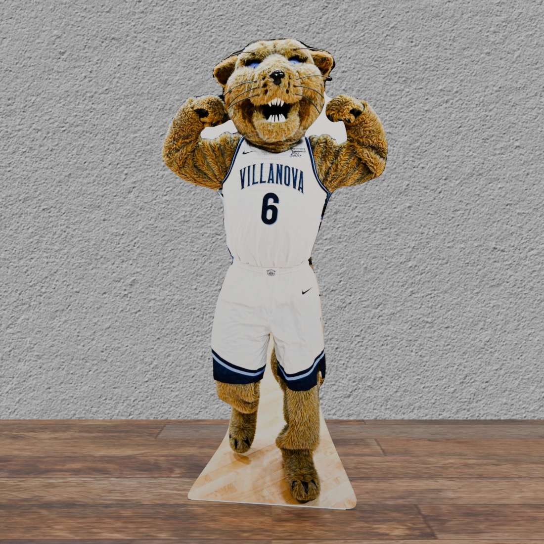 College Mascot Villanover Wildcats 69" Tall Cardboard Cutout Standee