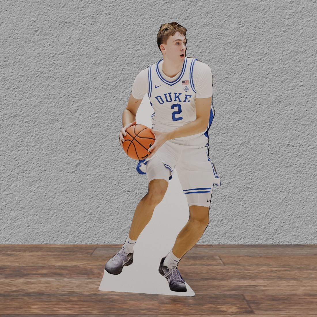 Cooper Flagg Duke 81" Tall Cardboard Cutout Standee