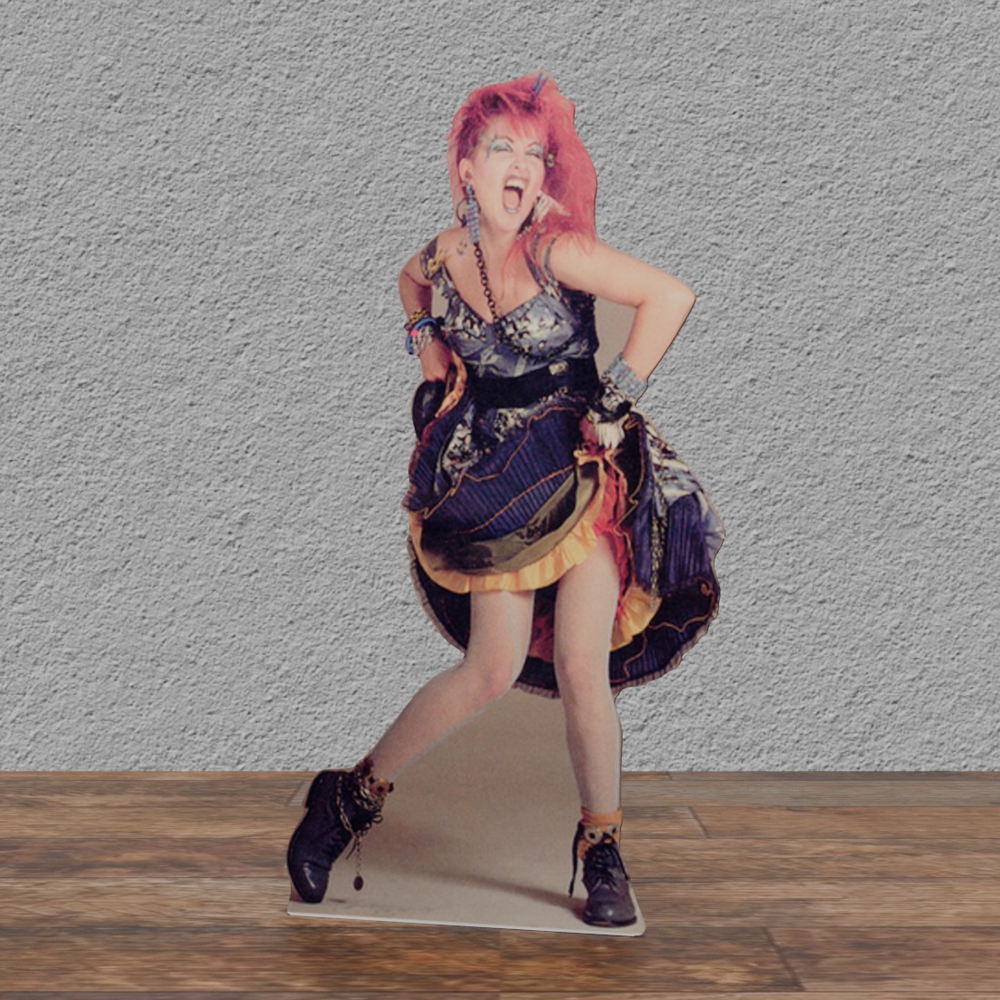 Cyndi Lauper - Girls Just Want TO Have FUN - 70'S,80'S,90'S - 63" Tall Life Size Cardboard Cutout Standee