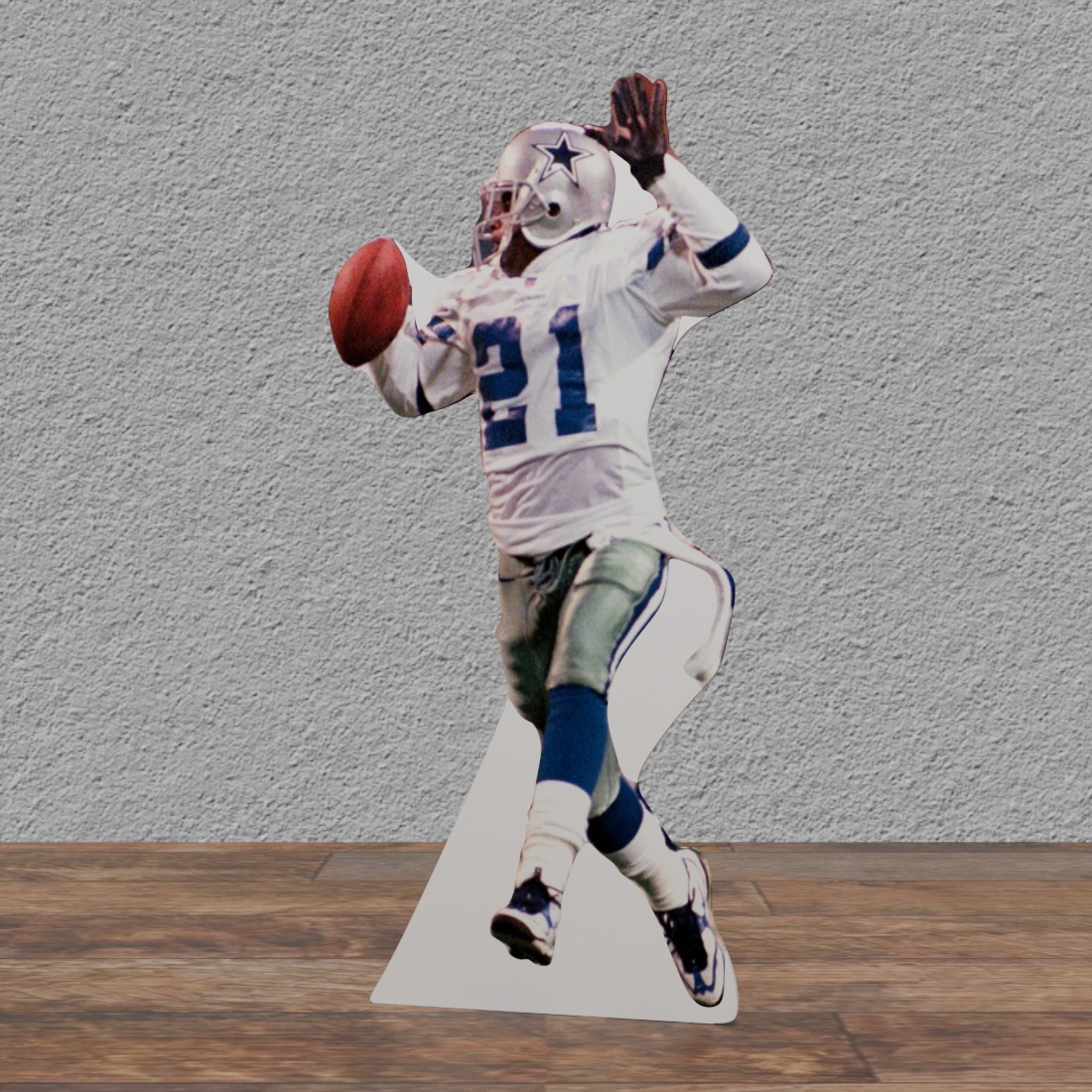 Deion Sanders Dallas W Ball 80" Tall Cardboard Cutout Standee