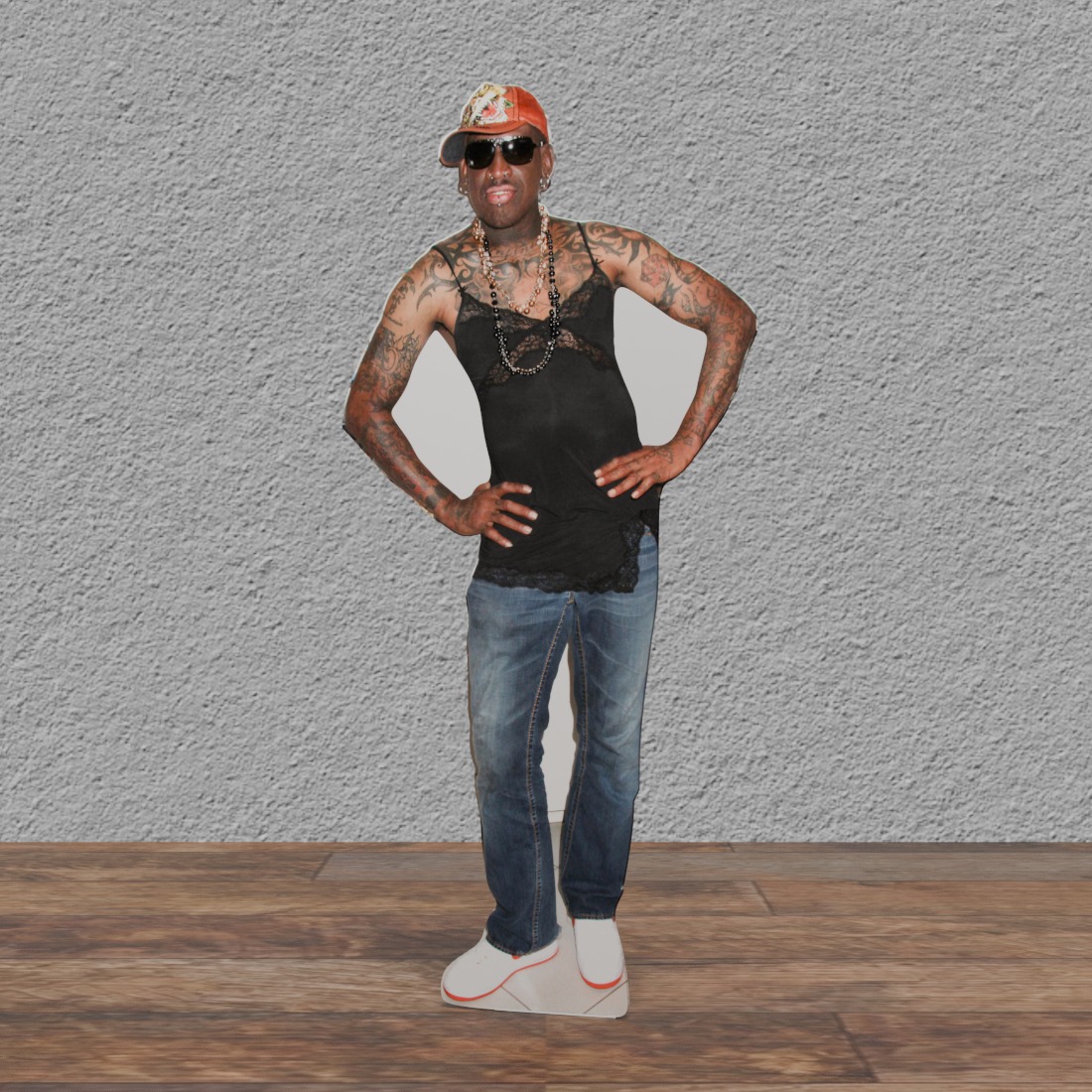 Dennis Rodman - Jeans -79"Tall- Cardboard Cutout Standee