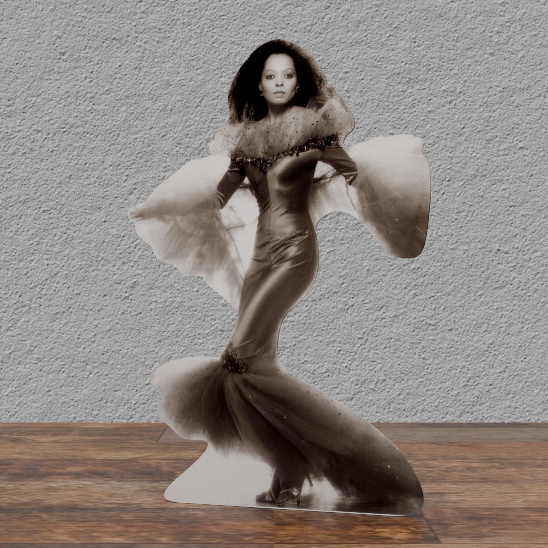 Diana Ross - Fantasy- Tall- 65" Cardboard Cutout Standee Party Decor