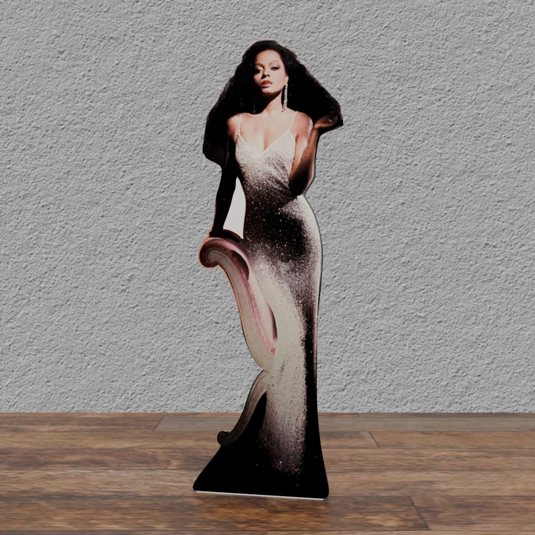 Diana Ross - IN THE Pink -65" Tall- Cardboard Cutout Standee