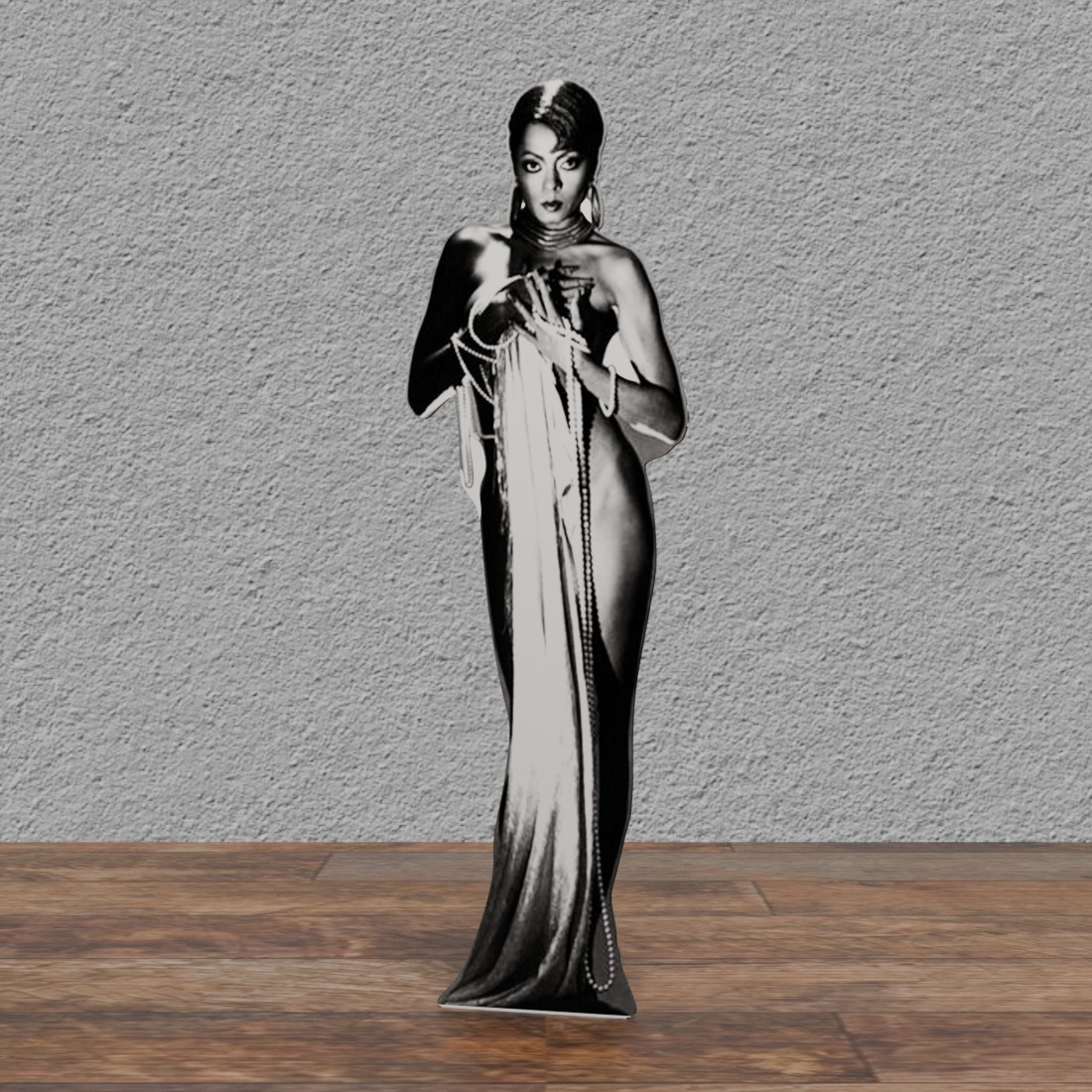 Diana Ross Statuesque 65" Tall- Cardboard Cutout Standee