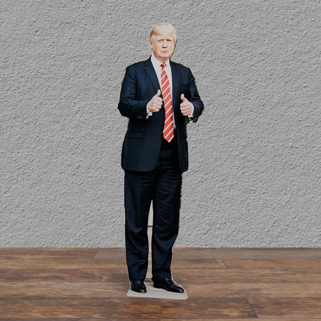 Donald Trump - TWO Thumbs UP - 75" Tall Cardboard Cutout Standee