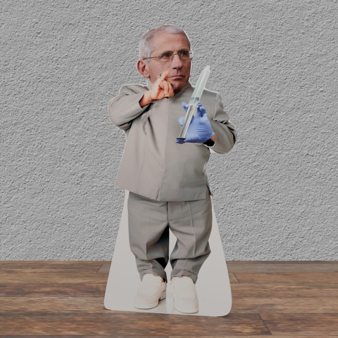 DR Fauci AS Mini ME DIR Infectious & Disease 65" Tall Cardboard Cutout Standee