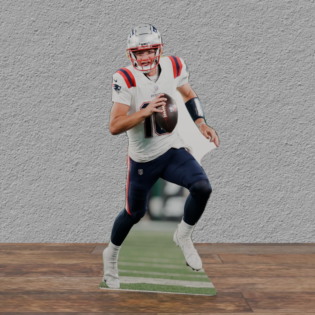 Drake Maye NEW England Patriots 76" Tall Cardboard Cutout Standee