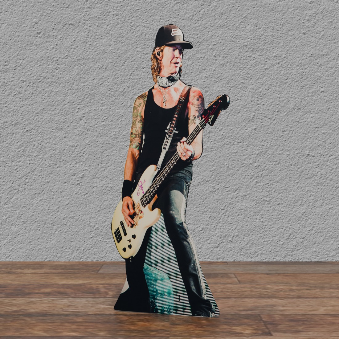Duff Mckagan - Guns-n-roses -72" Tall- Cardboard Cutout Standee