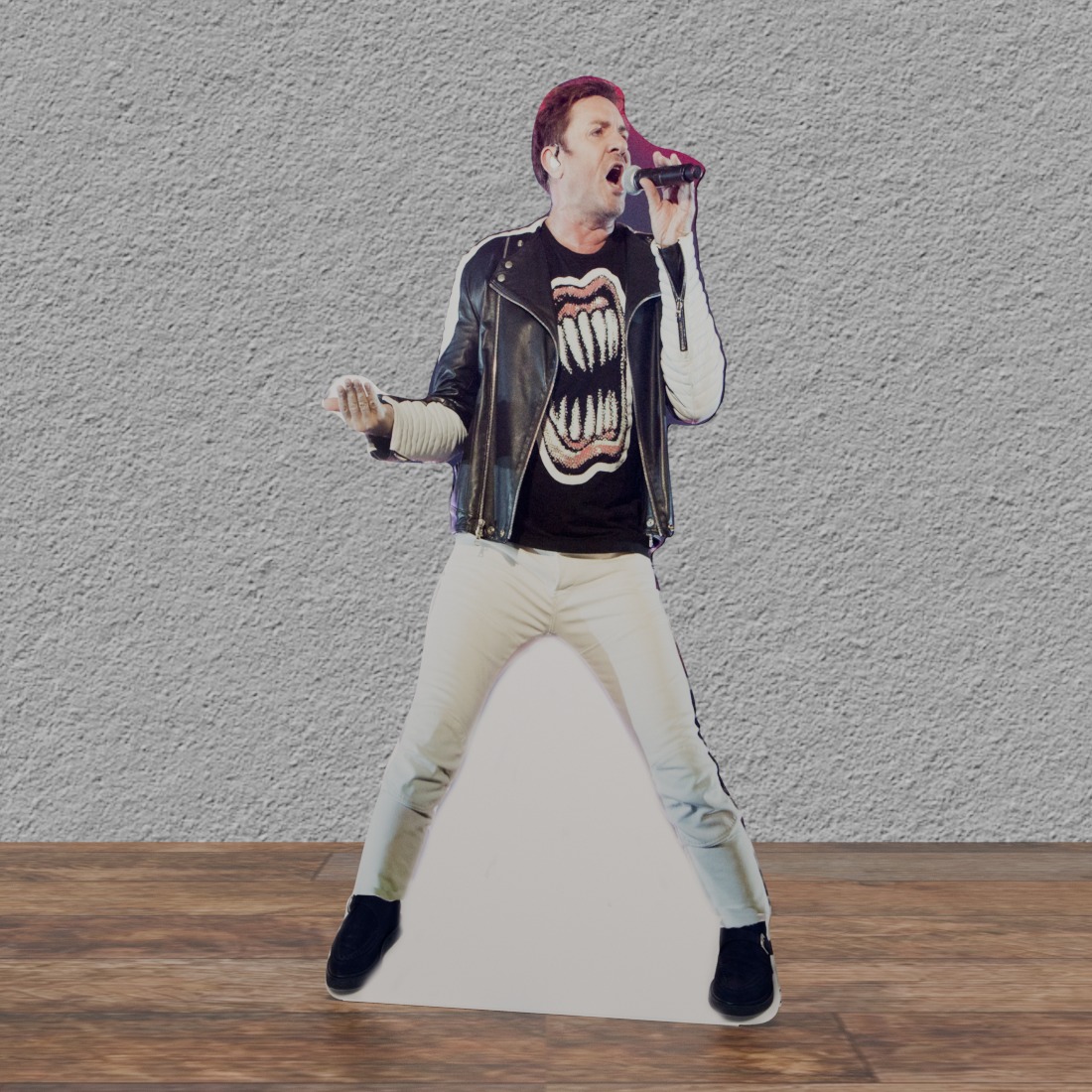 Duran Duran Simon LE BON Lead Singer - 72" Tall Cardboard Cutout Standee