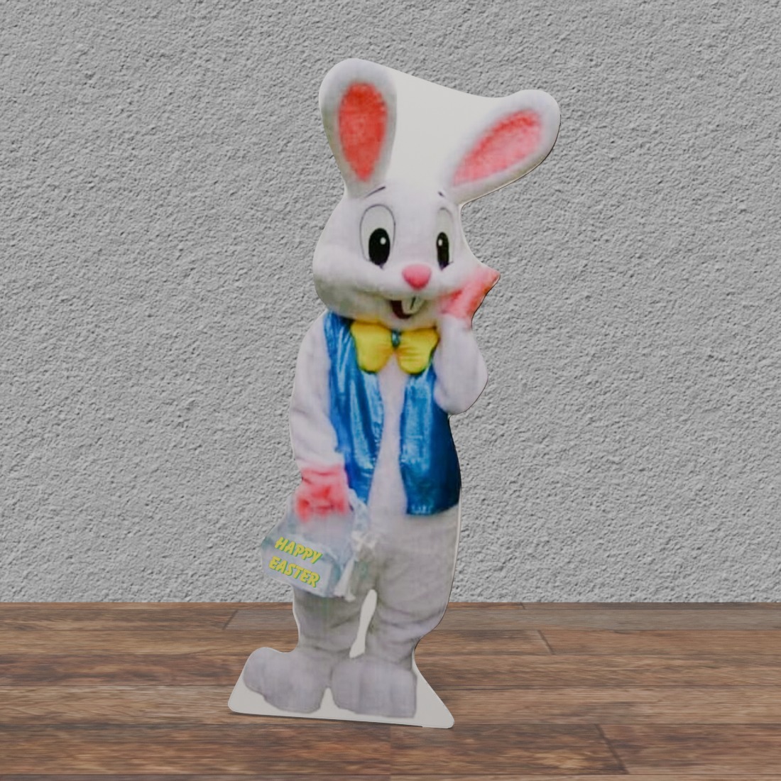 Easter Bunny#1 70" Tall Cardboard Cutout Standee