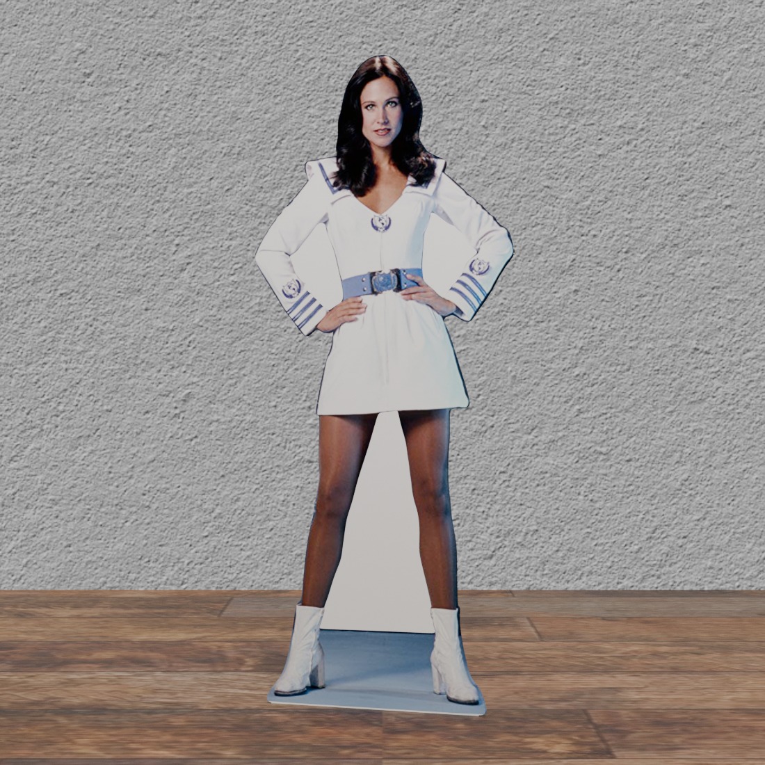 Erin Gray - Buck Rogers -col Wilma Deering - 67" Tall Cardboard Cutout Standee