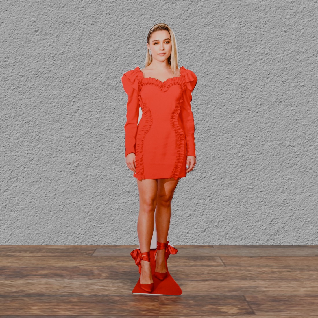 Florence Pugh 64" Tall Cardboard Cutout Standee