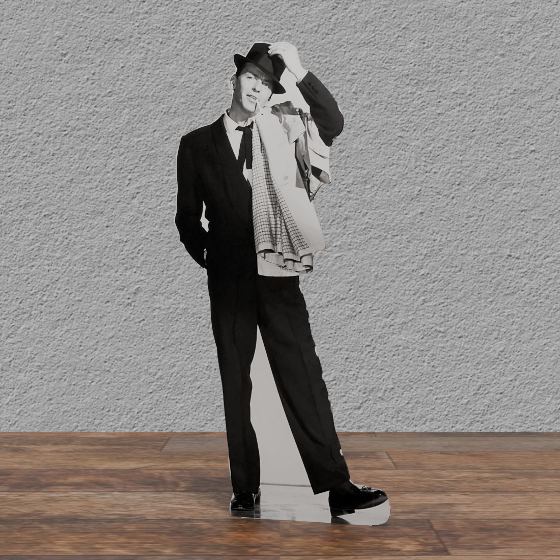 Frank Sinatra with HAT - 68" Tall Cardboard Cutout Standee STANDUP