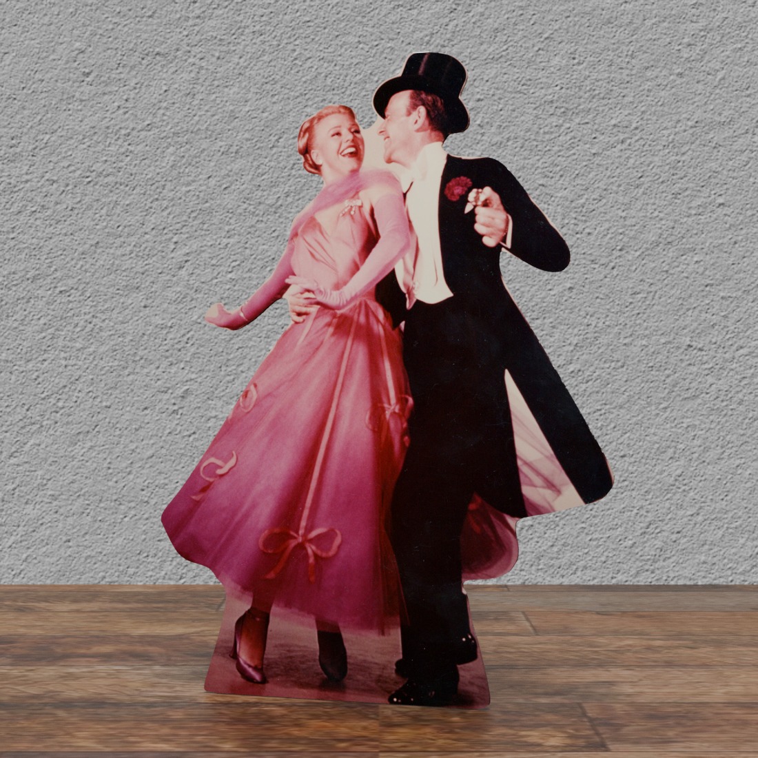 Fred Astaire AND Ginger Rogers - 61" Tall Cardboard Cutout Standee STANDUP