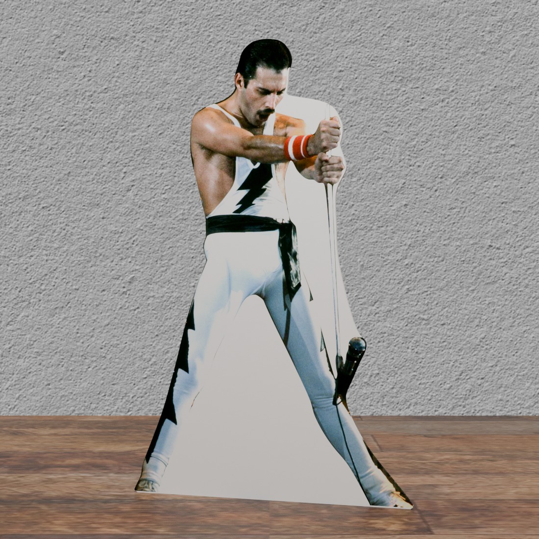 Freddie Mercury - Queen 70' Tall- Cardboard Cutout Standee