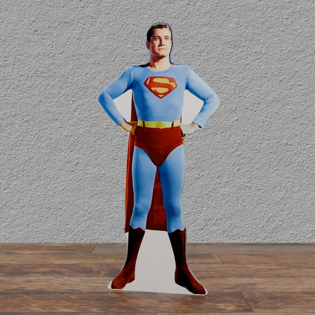 George Reeves #2 - Color - 74" Tall Life Size Cardboard Cutout Standee