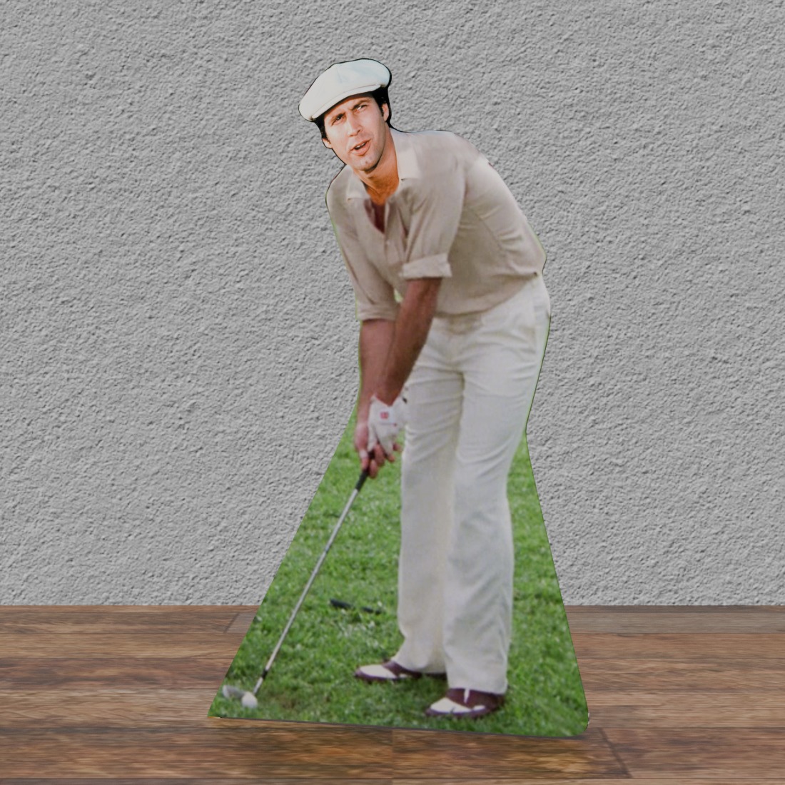 Golfer - Chevy Chase AS TY Webb 74" Tall Cardboard Cutout Standee
