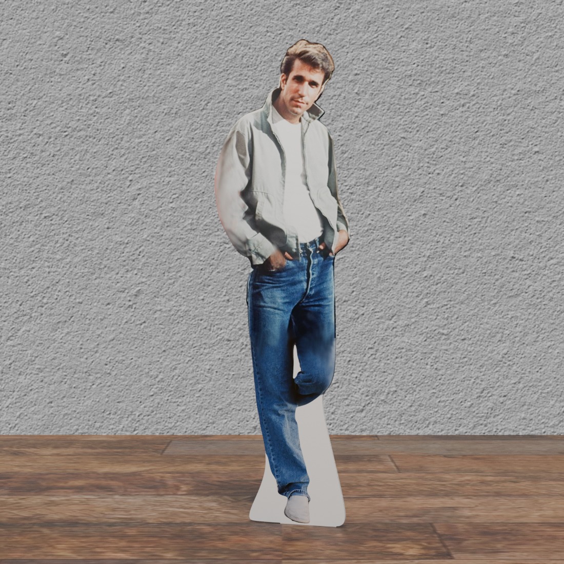 Happy Days #2 Fonzie 66" Tall Cardboard Cutout Standee