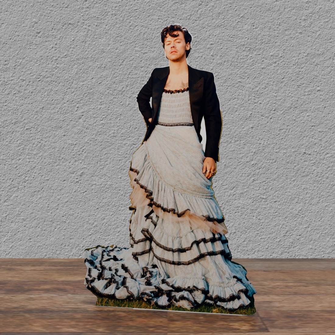 Harry Styles Blue Gown 72" Tall Cardboard Cutout Standee