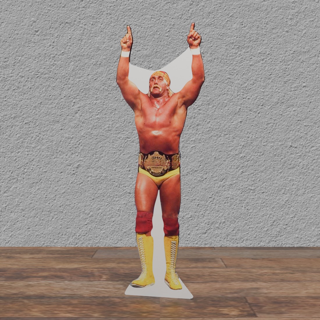 Hulk Hogan #1 79" Tall Cardboard Cutout Standee