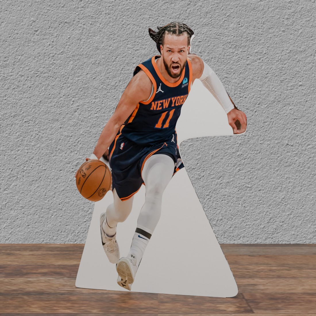 Jalen Brunson #2 NY Knicks Blue 70" Tall Cardboard Cutout Standee