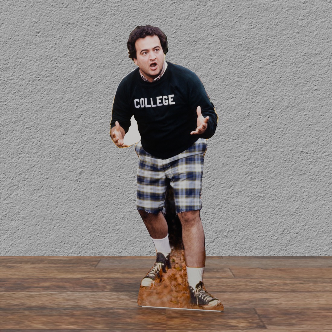 John Belushi - College-animal House 70's - 68" Tall Life Size Cardboard Cutout Standee